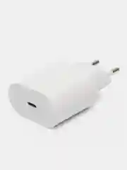 Зарядный комплект для iPhone USB-C ,20 W, кабель Type-C - Lightning, 20 Вт, белый