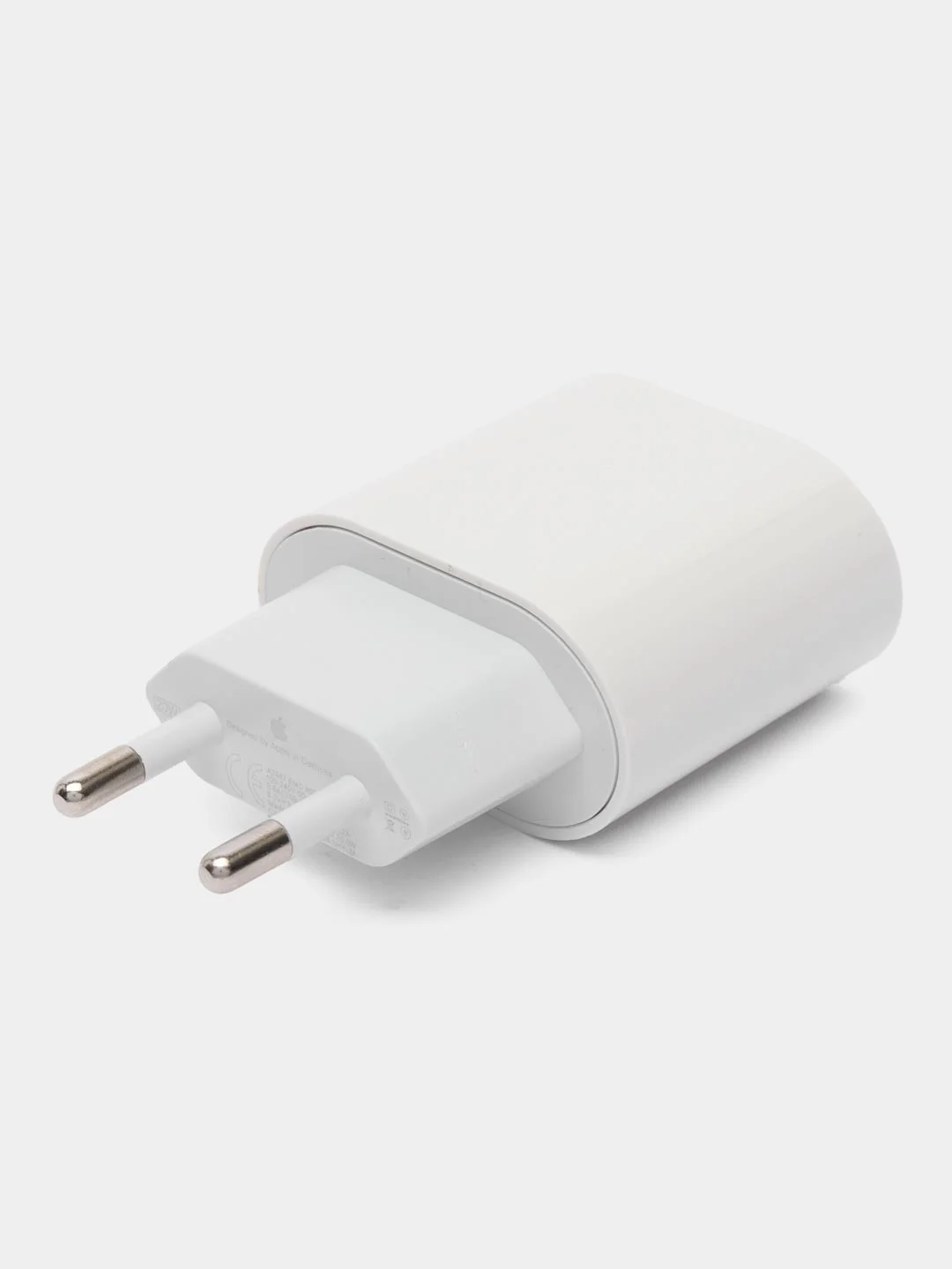 Зарядный комплект для iPhone USB-C ,20 W, кабель Type-C - Lightning, 20 Вт, белый