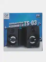Колонки для компьютера GFPoWeR TS-03, 2.0, 6Вт, питание от USB