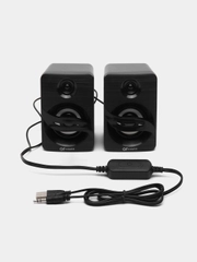 Колонки для компьютера GFPoWeR TS-03, 2.0, 6Вт, питание от USB