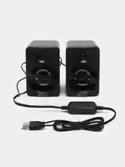 Колонки для компьютера GFPoWeR TS-03, 2.0, 6Вт, питание от USB