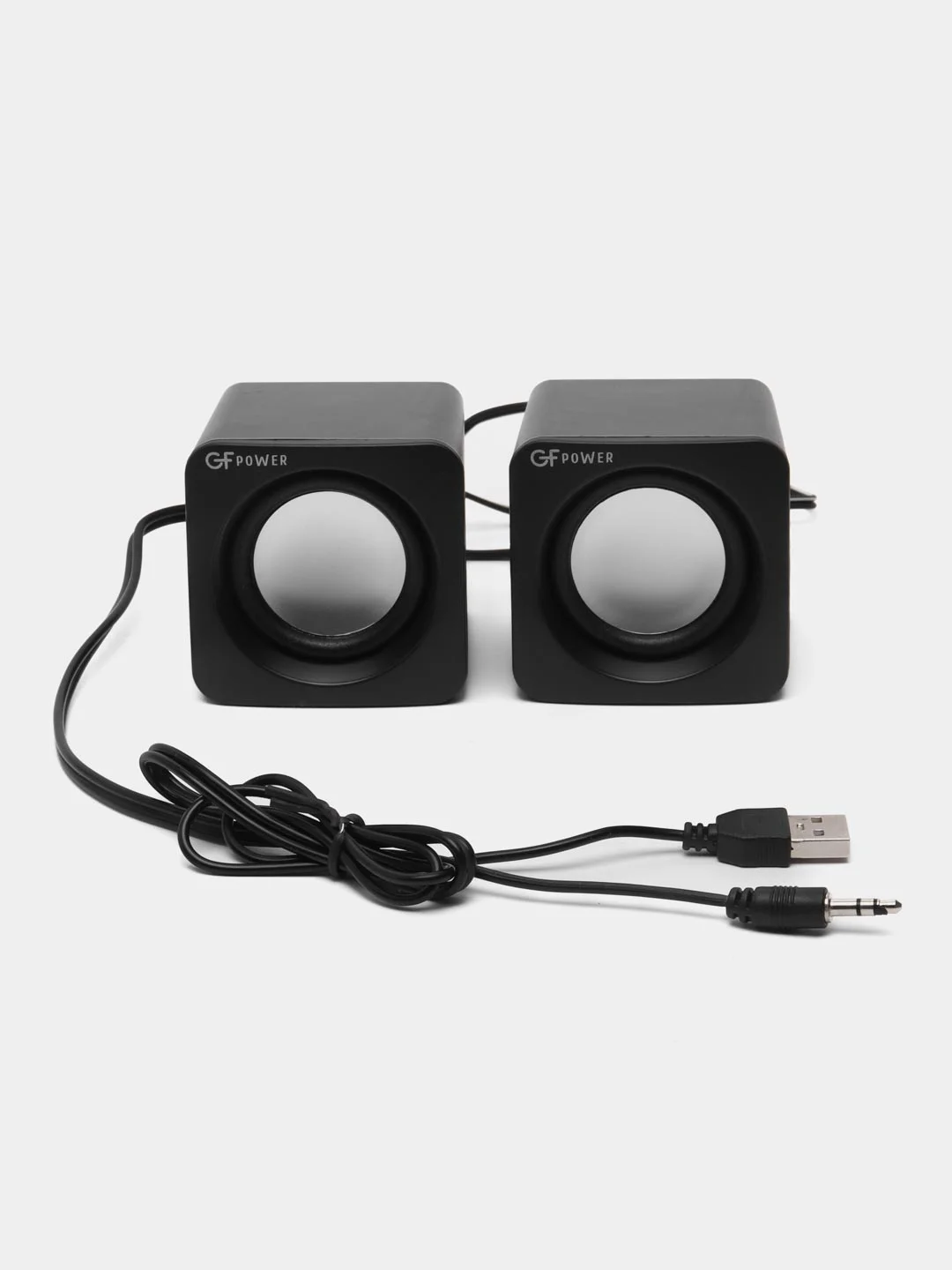 Черный колонки для компьютера GFPoWeR TS-06, 2.0, 4Вт, питание от USB