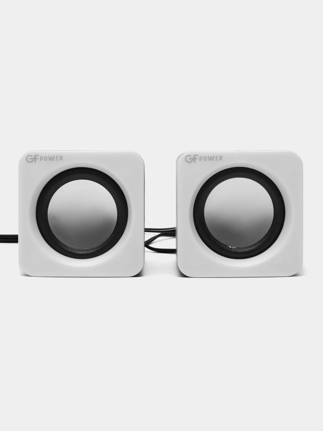 Белый колонки для компьютера GFPoWeR TS-06, 2.0, 4Вт, питание от USB
