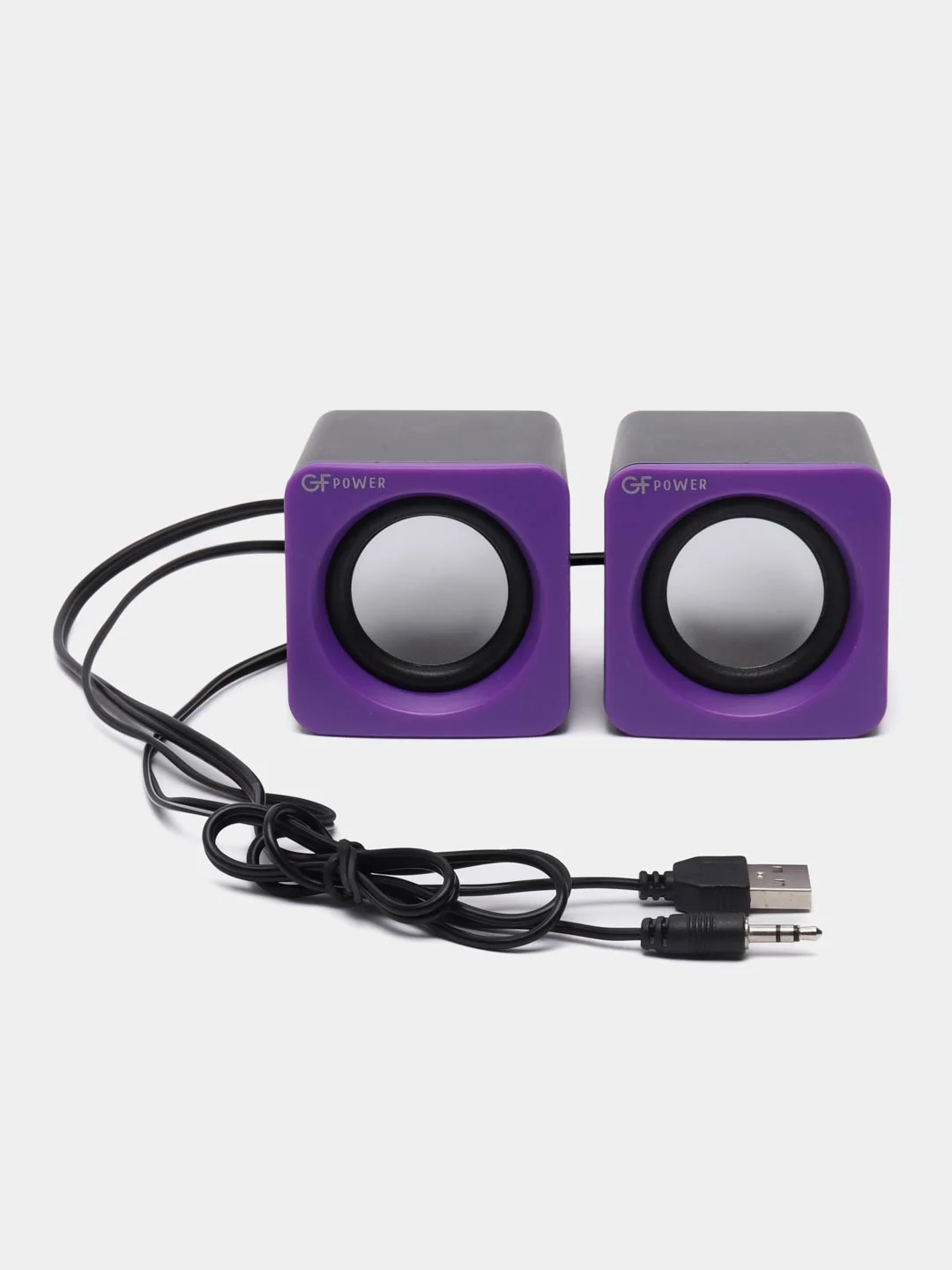 Фиолетовый колонки для компьютера GFPoWeR TS-06, 2.0, 4Вт, питание от USB