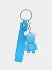 Лазурный брелок для ключей, рюкзака и пенала