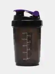 Фиолетовый шейкер спортивный со спиралью, 7 цветов