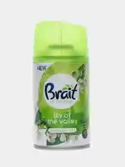 Brait. Запасной блок автомат. Освежитель Lily of the Valley 250мл (совместим с AirWick)