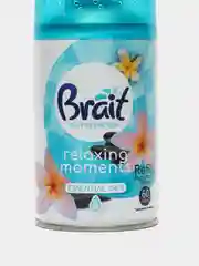 Brait Запасной блок автомат Освежитель воздуха Relaxing Moments 250мл(совместим с AirWick)