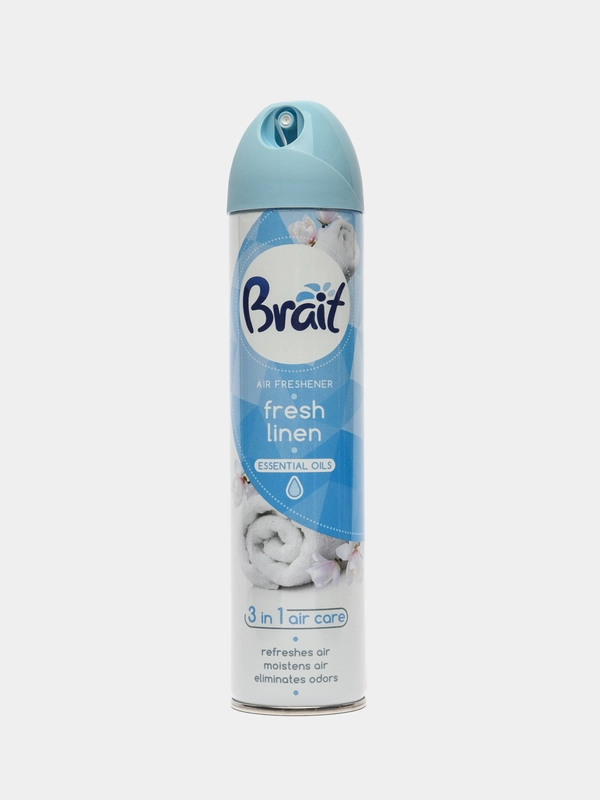 Brait Освежитель воздуха 3в1 Fresh Linen 300мл