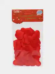 Красный сердечки декоративные, набор 50 шт., 3,2 см