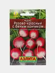 Редис Розово-красный с белым кончиком 3г (Аэлита, серия Лидер)