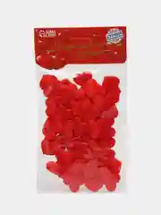 Сердечки декоративные, набор 100 штук