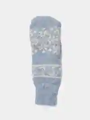 Варежки женские, шерстяные