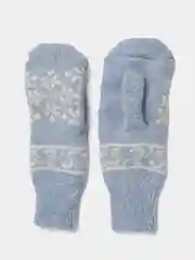 Варежки женские, шерстяные