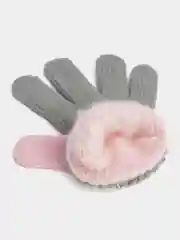 Пудровый детские перчатки