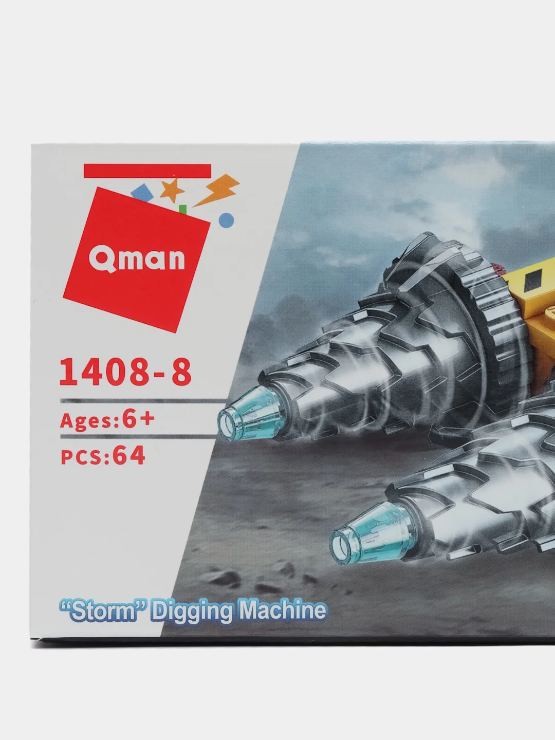 Морской конструктор Строительная техника 1408 QMAN (8в1)