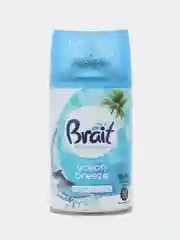 Brait Запасной блок автомат. Освежитель воздуха Ocean Breeze 250мл (совместим с AirWick)