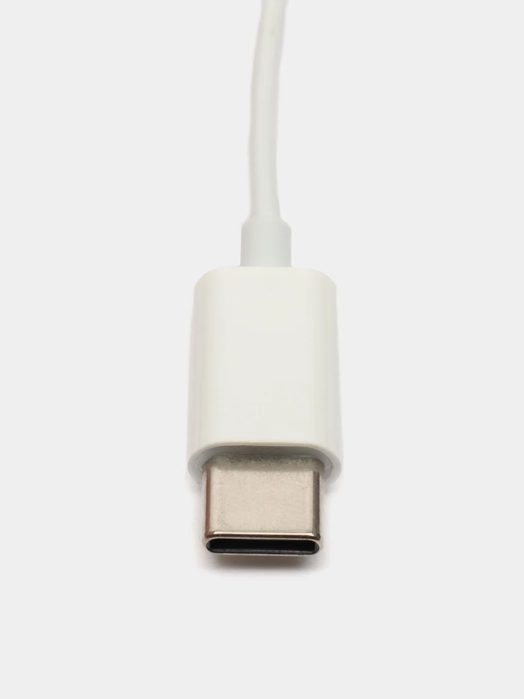 Белый переходник Type-C(m) - Jack 3.5 mm(m) MH-CM21, 1м, КАЧЕСТВЕННЫЙ ЗВУК, СТАБИЛЬНАЯ ПЕРЕДАЧА