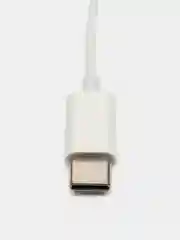 Белый переходник Type-C(m) - Jack 3.5 mm(m) MH-CM21, 1м, КАЧЕСТВЕННЫЙ ЗВУК, СТАБИЛЬНАЯ ПЕРЕДАЧА