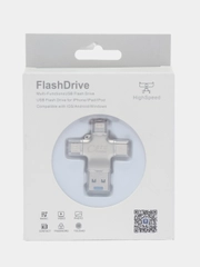 Картридер Type-C, 8 pin, microSD, USB, переходник OTG, ВЫСОКАЯ СКОРОСТЬ ПЕРЕДАЧИ
