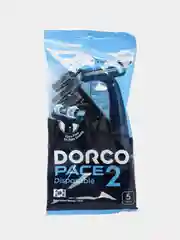 DORCO  PACE 2 одноразовая бритва(5 шт.), 2 лезвия