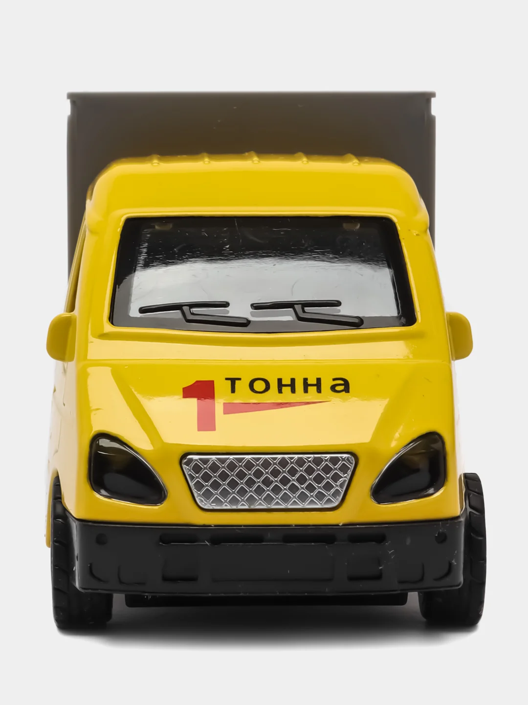 Белый металлическая коллекционная машинка ГАЗель грузовая