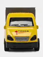 Белый металлическая коллекционная машинка ГАЗель грузовая