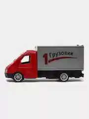 Красный металлическая коллекционная машинка ГАЗель грузовая