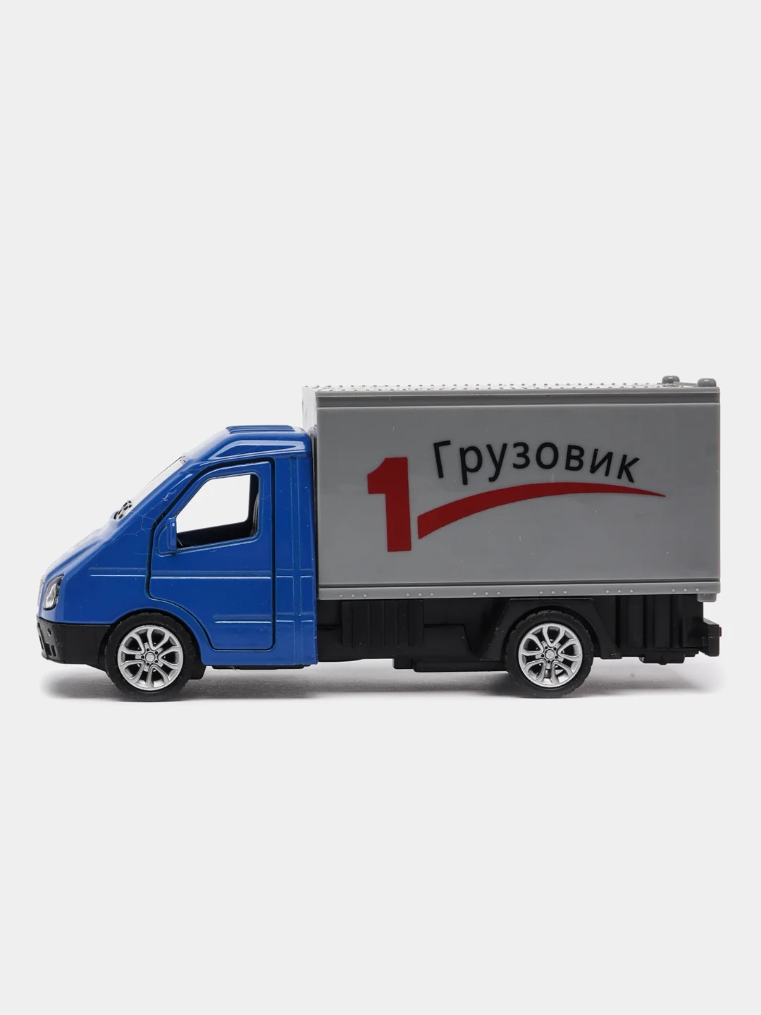 Синий металлическая коллекционная машинка ГАЗель грузовая