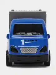 Синий металлическая коллекционная машинка ГАЗель грузовая