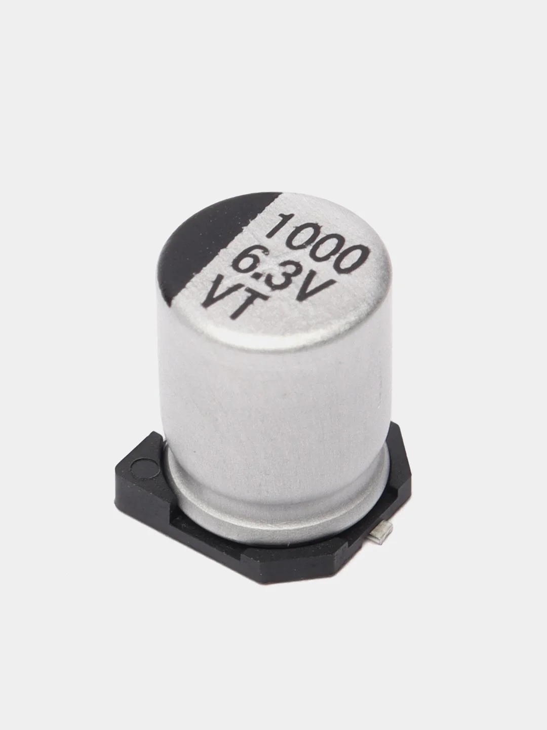 10 штук Конденсатор SMD 1000uF 6.3V 1000мкф 6.3В 8x10.2мм 85*C твердотельный