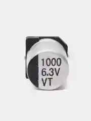 10 штук Конденсатор SMD 1000uF 6.3V 1000мкф 6.3В 8x10.2мм 85*C твердотельный