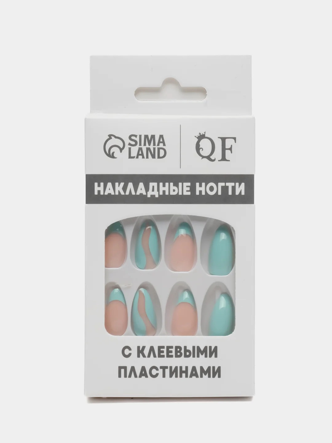 Накладные ногти Freshness, форма миндаль, с клеевыми пластинами, 24 штуки