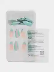 Накладные ногти Freshness, форма миндаль, с клеевыми пластинами, 24 штуки