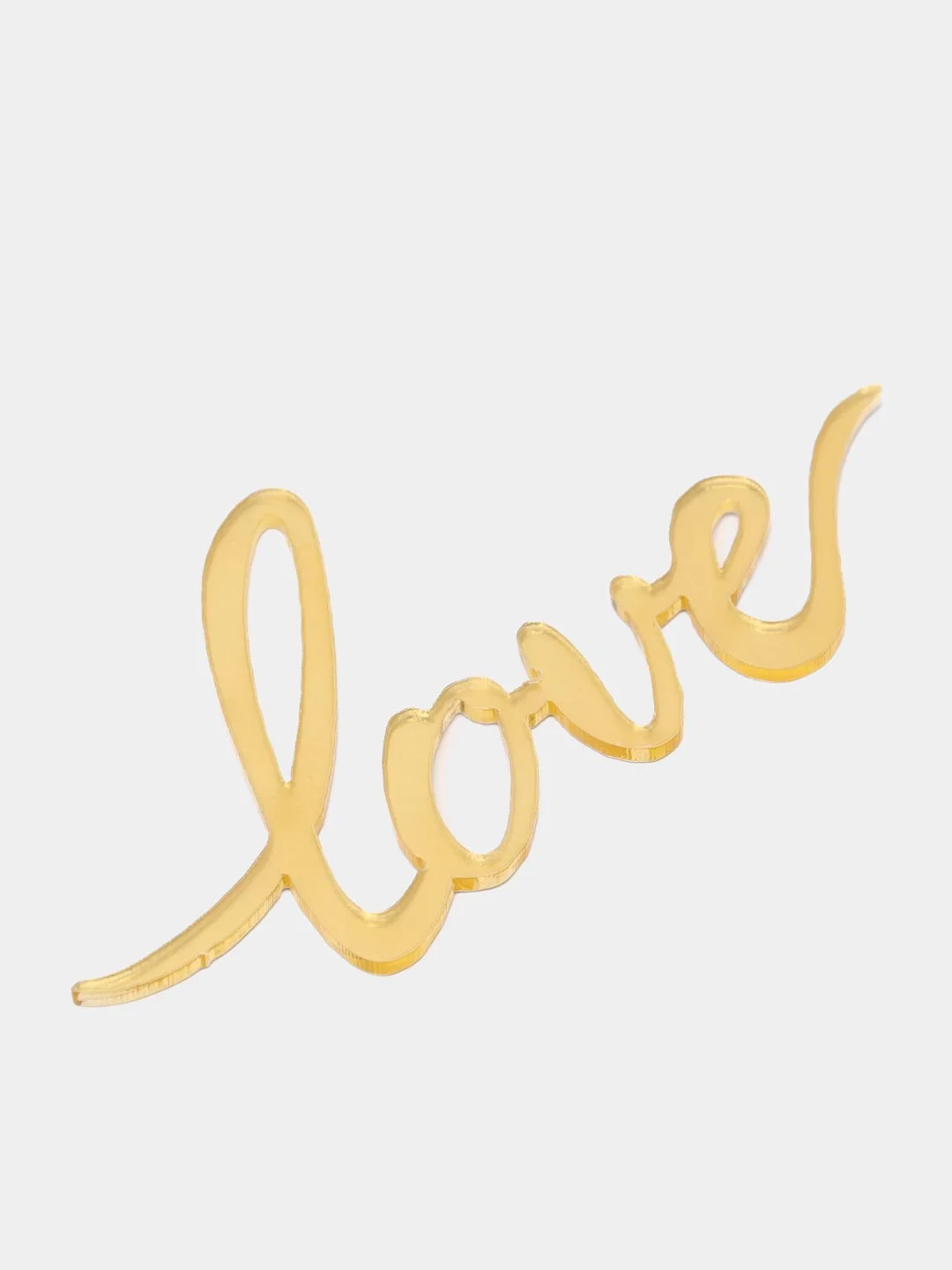 Украшение надпись для десерта "Love"
