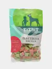 Лакомство для собак TiTBiT Пастила мясная с говядиной и яблоком 130 г