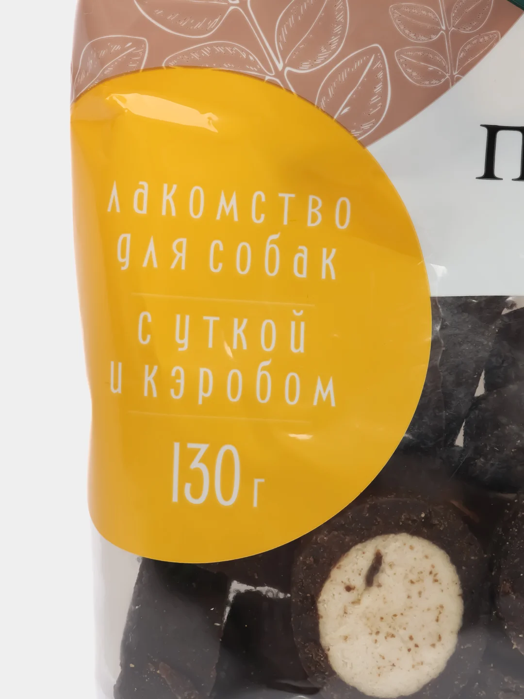 Лакомство для собак TiTBiT Пастила мясная с уткой и кэробом 130 г