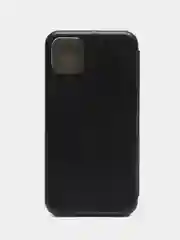 Серебряный чехол-книжка для iPhone 11 Pro Max, с магнитом