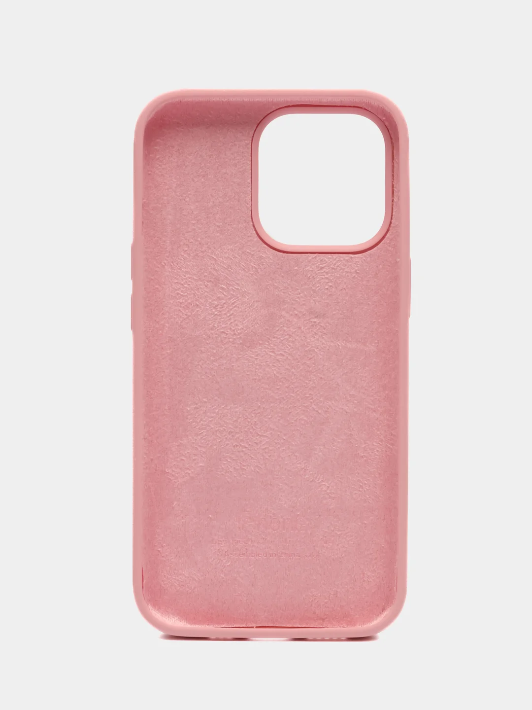 Пурпурный чехол iPhone 13 Pro 6.1" Силиконовый с логотипом (Silicone Case) Закрытый низ
