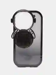Хром чехол для iPhone 15 Pro Max, 15 Pro, 11, 12, 13, 14, 14 Pro, 13 Pro, 12 Pro АСТОРОНАВТ