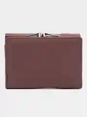 Фиолетовый женский кошелек Classic с монетницей на магните