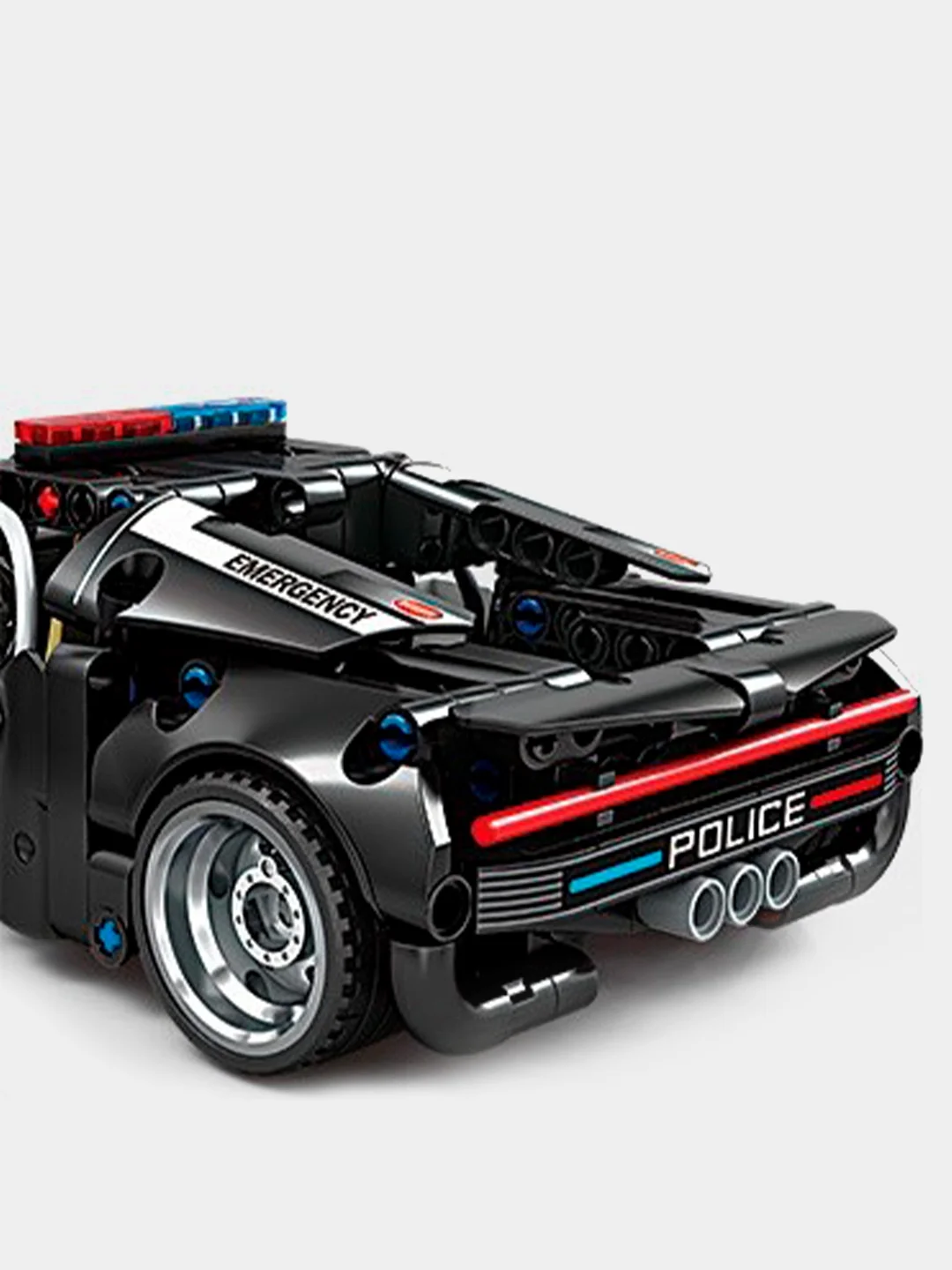 Разноцветный конструктор-техник "Technique Car" с инерционным механизмом