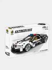 Разноцветный конструктор-техник "Technique Car" с инерционным механизмом