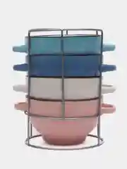 Лазурный супница, 4 штуки