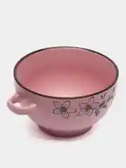 Пастельно-коралловый супница, 4 штуки