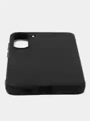 Угольный чехол для Samsung Galaxy S23 Plus (Самсунг Галакси С23 Плюс), черный, силиконовый