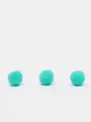 Бирюзовый помпоны для творчества