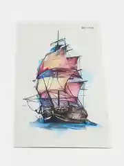 Манго временная татуировка, 10,5 х 6 см