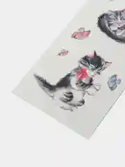 Коричневый временная татуировка, 10,5 х 6 см