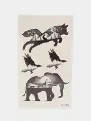 Светло-жёлтый временная татуировка, 10,5 х 6 см